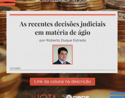 As recentes decisões judiciais em matéria de ágio