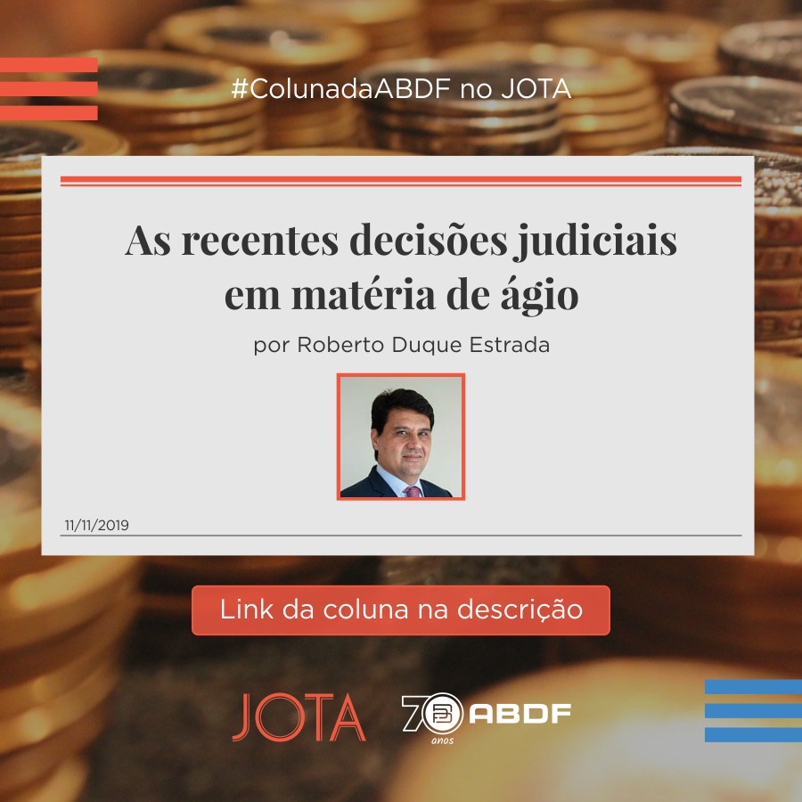 As recentes decisões judiciais em matéria de ágio