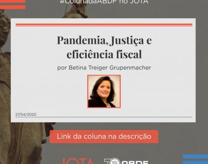 Pandemia, Justiça e eficiência fiscal