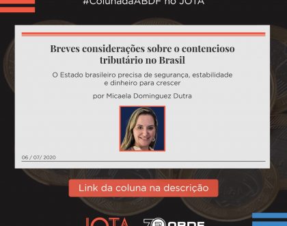 Breves considerações sobre o contencioso tributário no Brasil