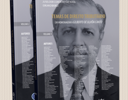 Conheça os nomes dos 31 sorteados que ganharam o livro "TEMAS DE DIREITO TRIBUTÁRIO EM HOMENAGEM A GILBERTO DE ULHÔA CANTO"