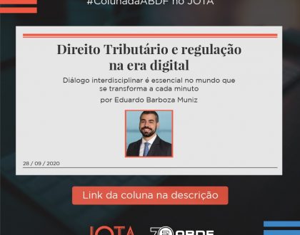 Direito tributário e regulação na era digital