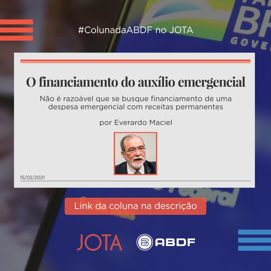 O financiamento do auxílio emergencial
