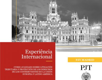 Inscrições abertas para PJT MADRID. Curso terá início em abril de 2021