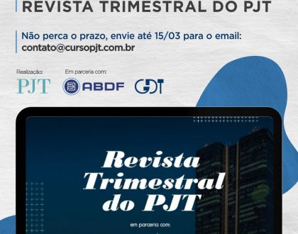 A Revista PJT e a “vocação pedagógica” da produção escrita do juiz