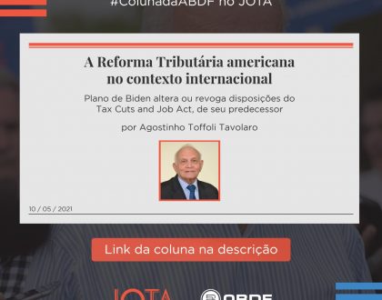 A Reforma Tributária americana no contexto internacional