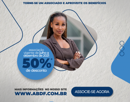 Associe-se à ABDF durante o 2º semestre de 2021 com valores especiais