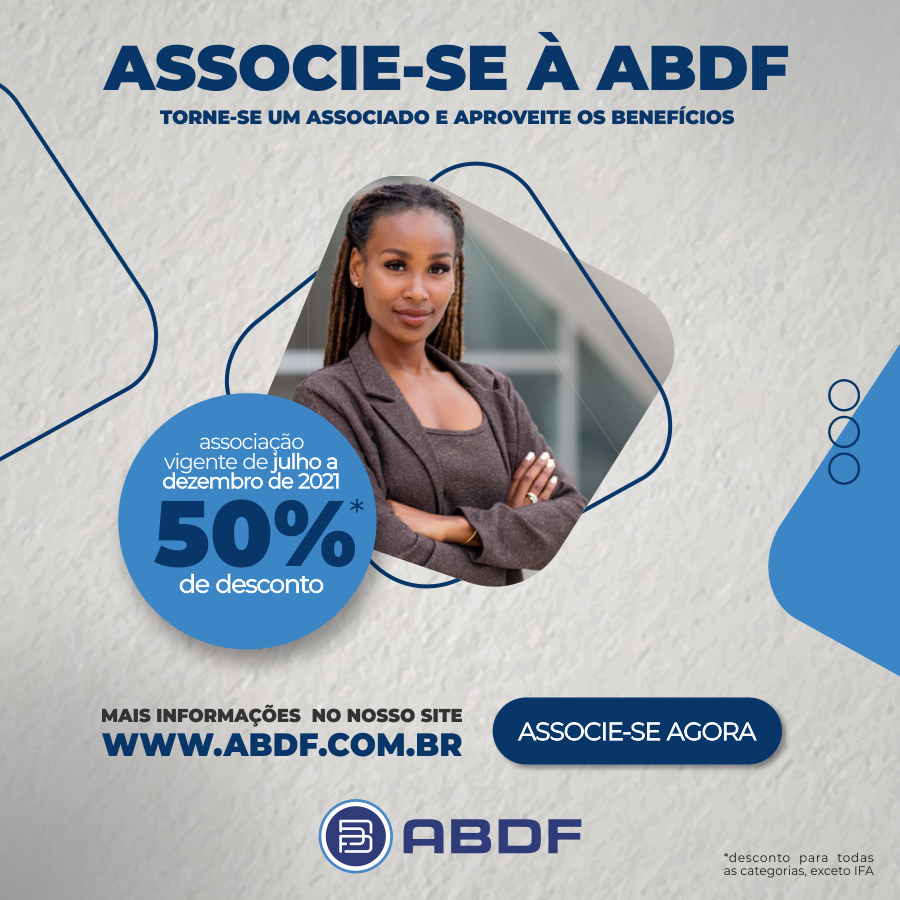 Associe-se à ABDF durante o 2º semestre de 2021 com valores especiais