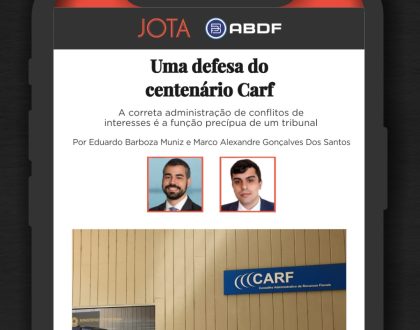 Uma defesa do centenário Carf