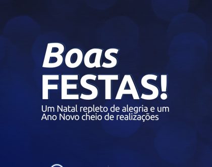 Boas festas!