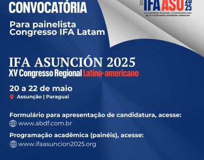 Convocação de painelistas - IFA LATAM ASUNCIÓN 2025