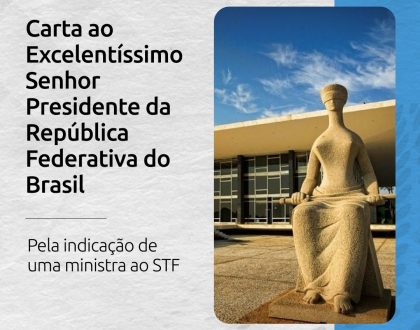 ABDF publica carta ao Presidente em defesa da paridade de gênero no STF