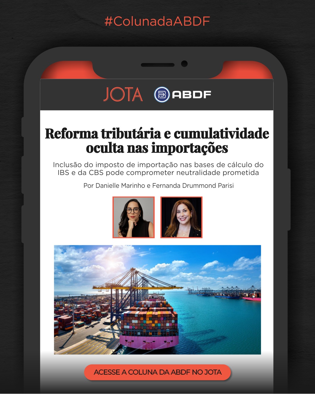 REFORMA TRIBUTÁRIA E CUMULATIVIDADE OCULTA NAS IMPORTAÇÕES