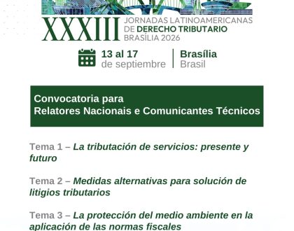 Convocatória – Relatores Nacionais e Comunicantes Técnicos | ILADT 2026