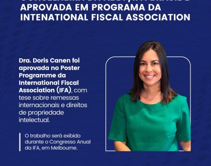 CONSELHEIRA DA ABDF É APROVADA NO POSTER PROGRAMME DA IFA