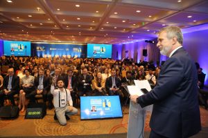 Auditório do IX Congresso Internacional de Direito Tributário do Rio de Janeiro, no Sheraton Rio