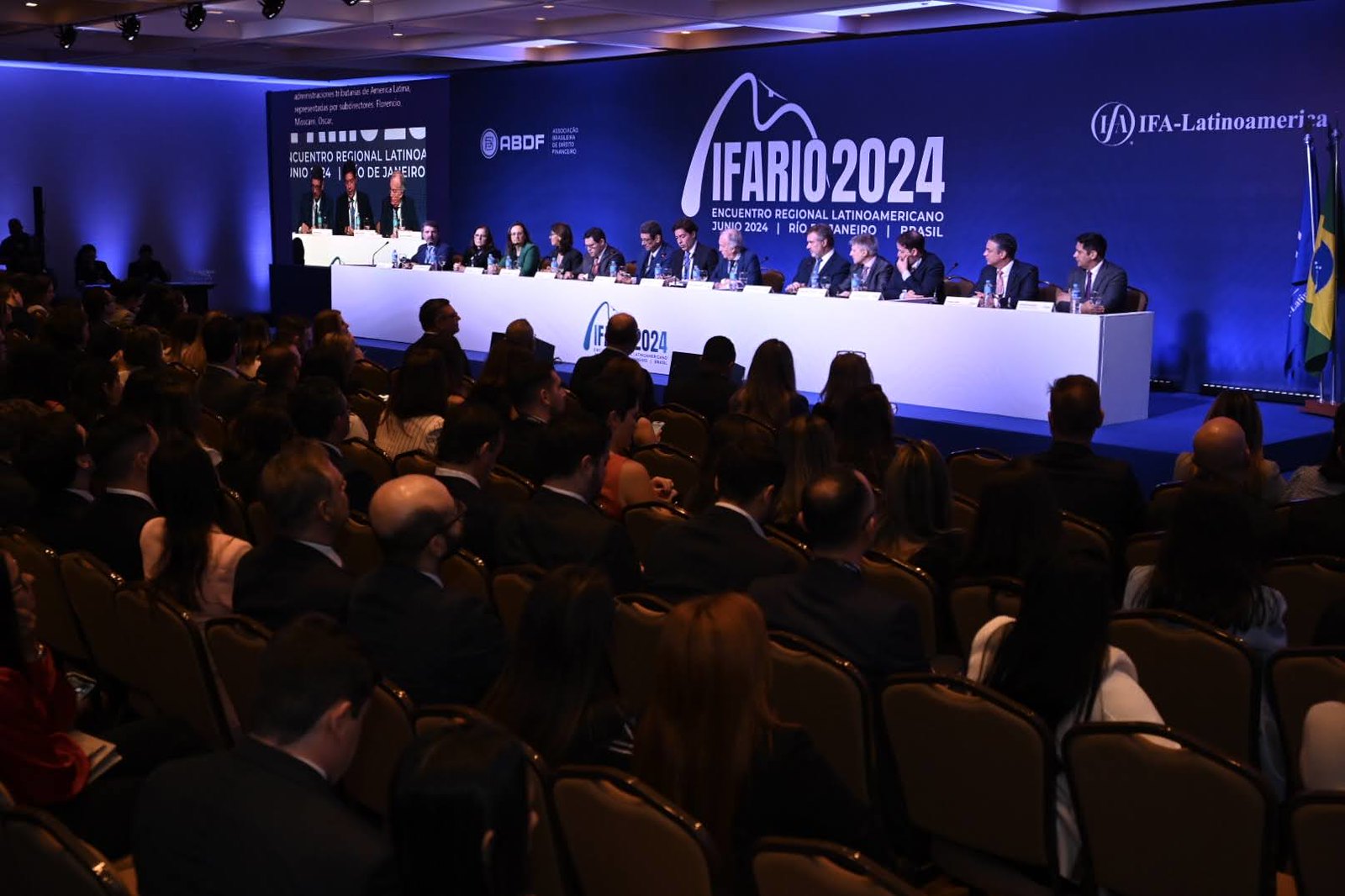 Seminário de Abertura do IFA Rio 2024, XIV Congresso Regional Latino-Americano da IFA LATAM, no Sheraton Grand Rio Hotel & Resort