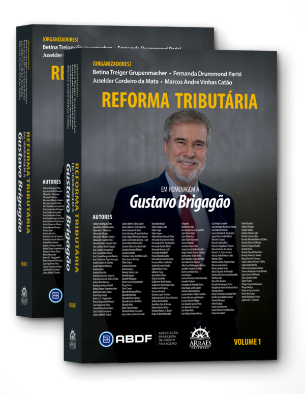 Capa do livro Reforma Tributária em homenagem a Gustavo Brigagão, volumes 1 e 2